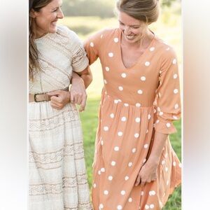 Polagram Polka Dot Dress